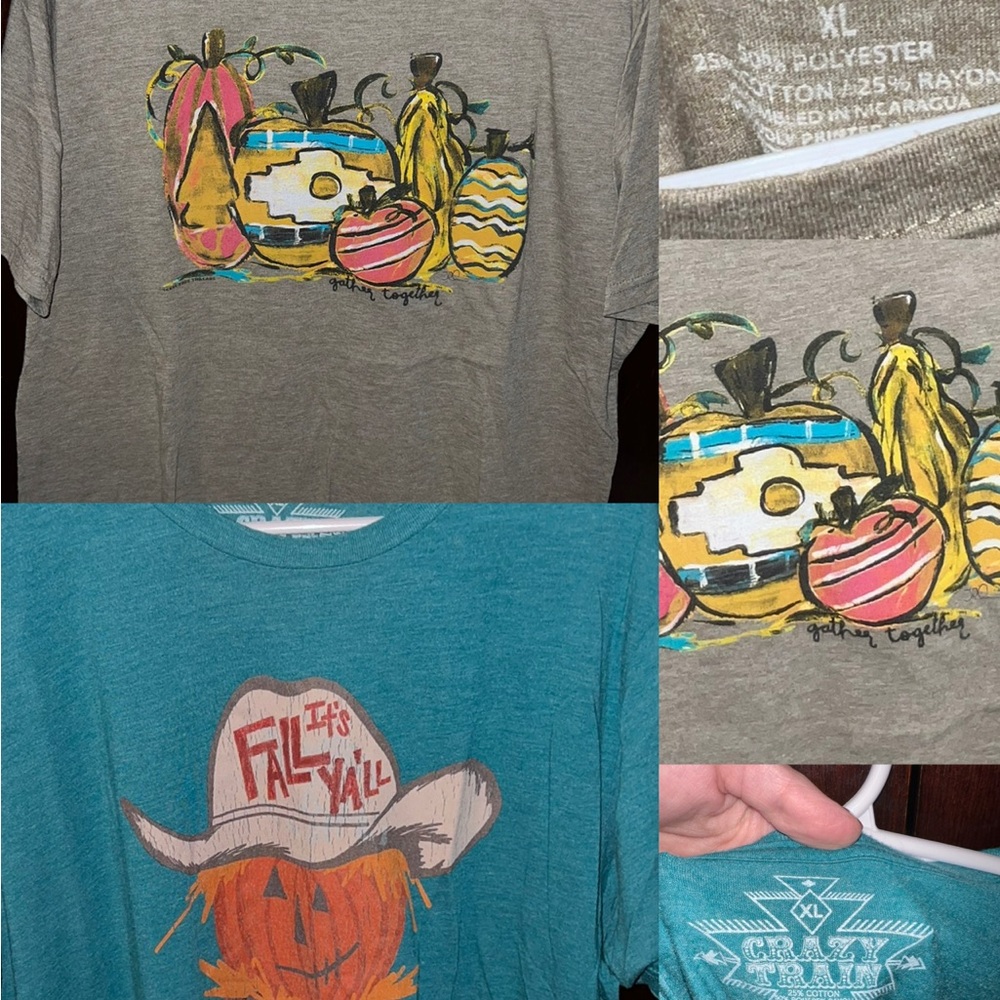 Women’s size XL Fall shirts